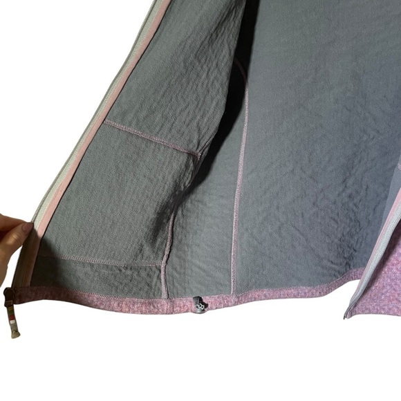 Sherpa Adventure Gear Purple Pink Wool Blend Full Zip Sweater Jacket Medium - Picture 8 of 12